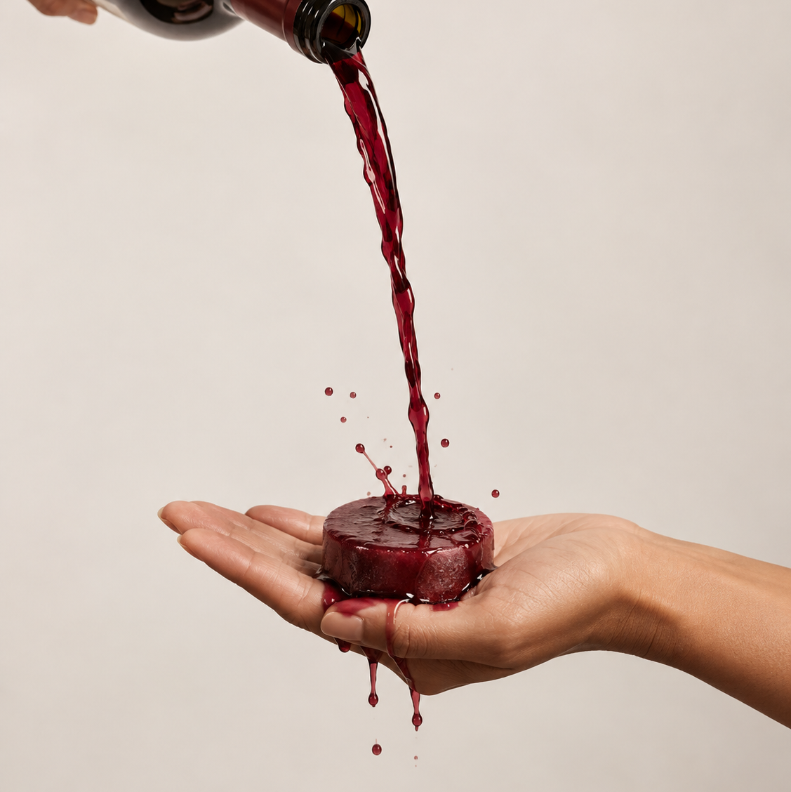 Palets de bombe vin rouge SAUGUS, surgelés à cœur, 50 g